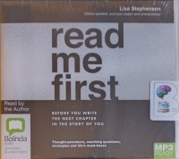 Read Me First written by Lisa Stephenson performed by Lisa Stephenson on MP3 CD (Unabridged)